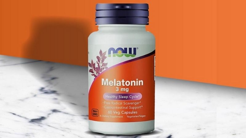 NOW Melatonin 3mg - Thực phẩm hỗ trợ sức khỏe