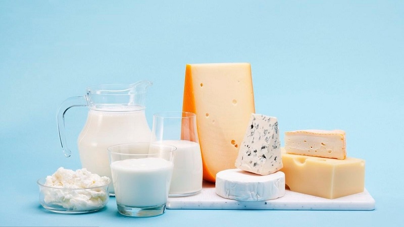 Ăn uống gì để tăng chiều cao - Sữa và các chế phẩm từ sữa
