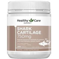 Viên Sụn Vi Cá Mập Healthy Care Shark Cartilage Cải Thiện Xương Khớp 200 Viên