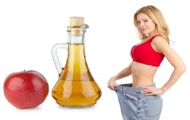 Giấm táo chỉ có tác dụng hỗ trợ giảm cân