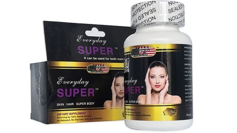 Everyday Super là sản phẩm giảm cân rất nổi tiếng của Mỹ