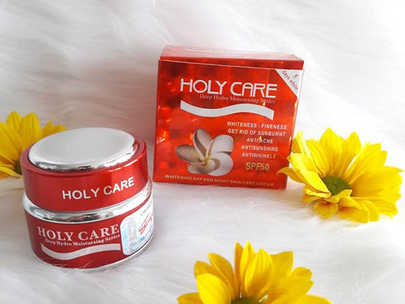 Holy Care mang đến dòng kem dưỡng trắng và tái tạo da chất lượng cao