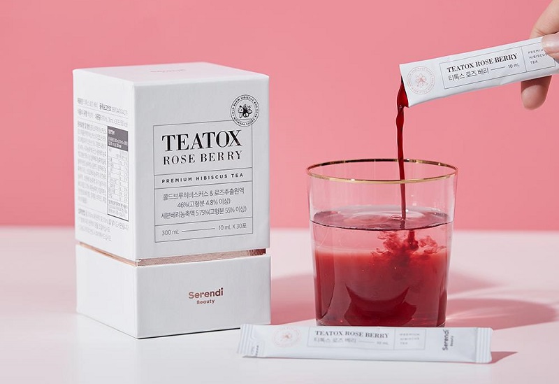 Thực phẩm chức năng giảm cân dạng trà Teatox Roseberry