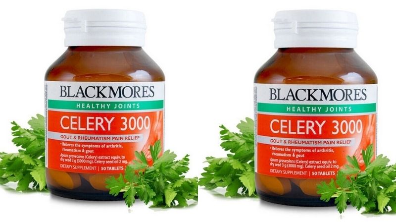 Blackmores Celery là thực phẩm chức năng dành cho người bệnh gout rất nổi tiếng của Úc