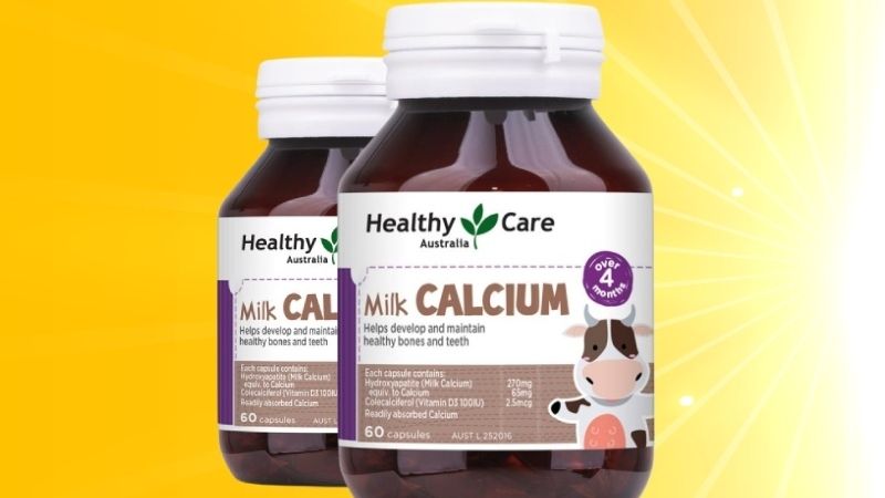 Thực phẩm chức năng Healthy Care Milk Calcium được nhiều người đánh giá cao