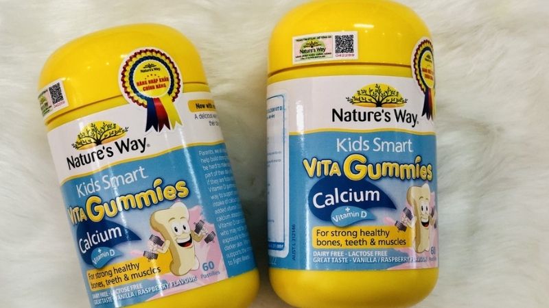 Vita Gummies Calcium hỗ trợ xương phát triển toàn diện