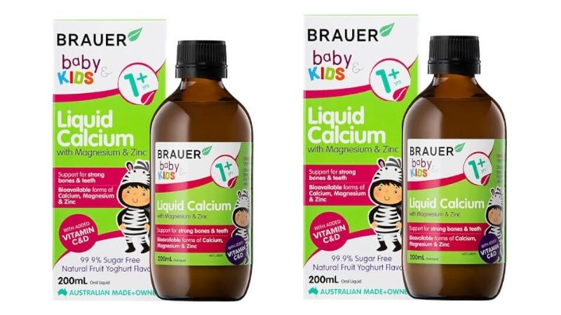 Brauer Baby & Kids Liquid Calcium cũng được các chuyên gia đánh giá rất cao