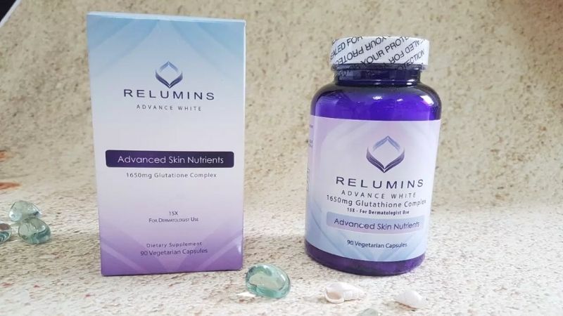 Relumins dưỡng trắng và giúp da khỏe mạnh hơn