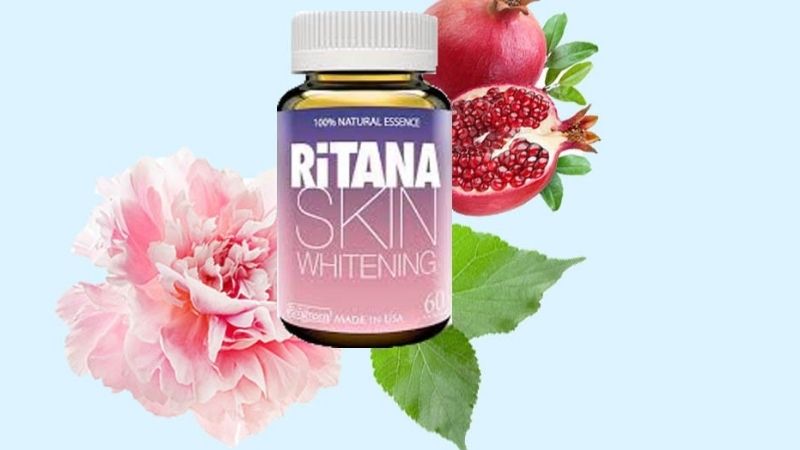 Ritana Skin Whitening thuộc top những viên uống trắng da Glutathione tốt nhất trên thị trường