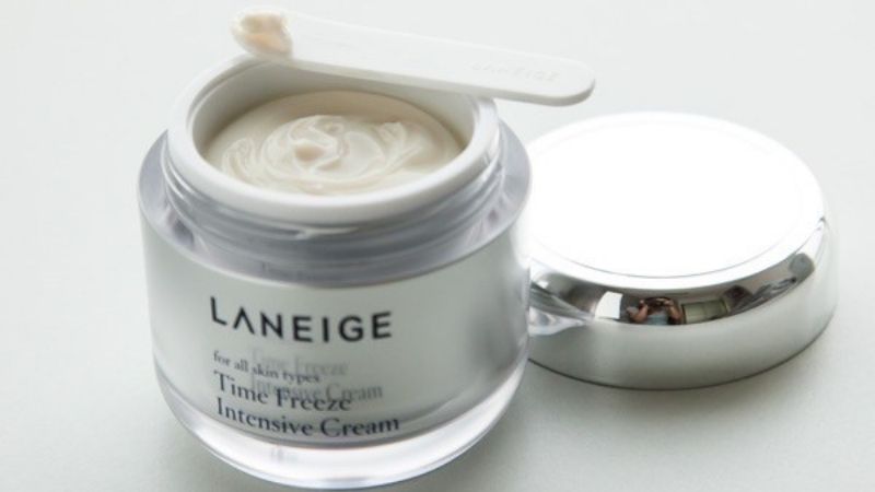 Laneige Time Freeze Intensive Cream là dòng kem dưỡng da chống lão hóa Hàn Quốc rất nổi tiếng