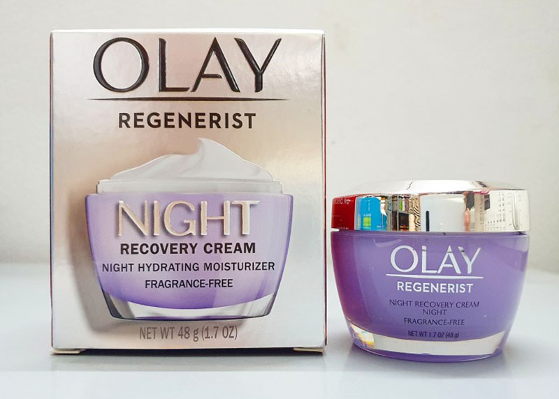 Olay Regenerist night recovery cream sở hữu hàm lượng dưỡng chất dồi dào