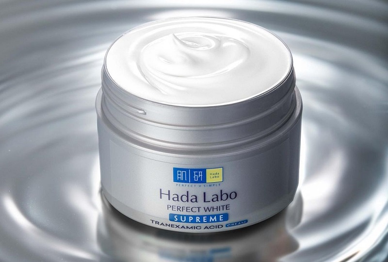 Kem dưỡng trắng nổi tiếng của Hada Labo - Perfect White Supreme Cream