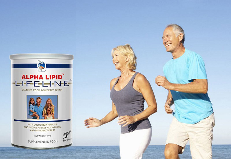 Sữa non Alpha Lipid Lifeline phù hợp cho cho người cao tuổi, bệnh nhân đột quỵ, tim mạch