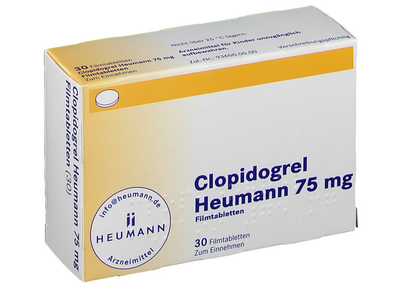Clopidogrel Heumann 75mg là loại thuốc chống đột quỵ của Đức được dùng phổ biến