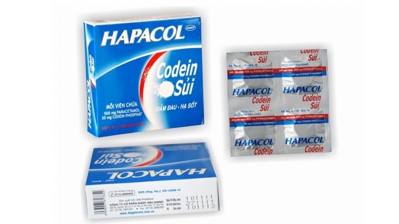 Giảm đau đầu bằng thuốc Hapacol Codein
