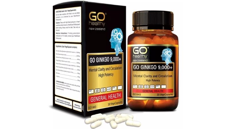 Go Ginkgo 9000 tăng cường tuần hoàn máu não
