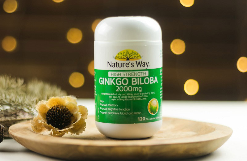 High Strength Ginkgo Biloba - Sản phẩm bổ não, giảm đau nhức đầu của Nature’s Way (Úc)