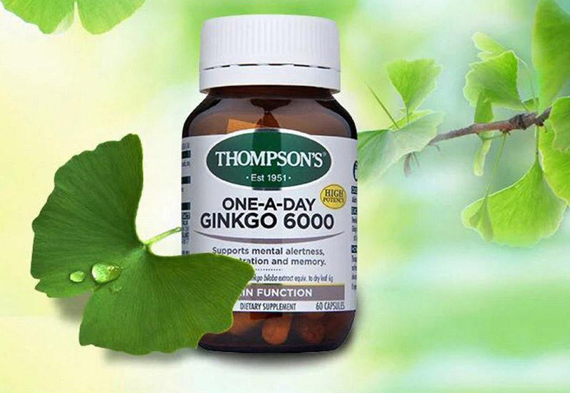 Thompson’s Ginkgo là một dòng thực phẩm chức năng bổ não, giảm đau đầu được ưa chuộng