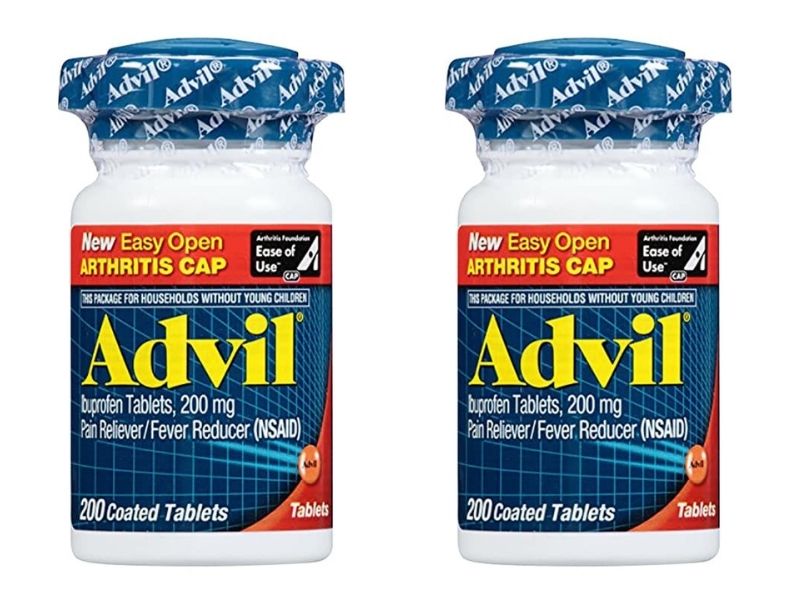Advil 200mg Easy Open Arthritis Cap cải thiện đau nửa đầu hiệu quả