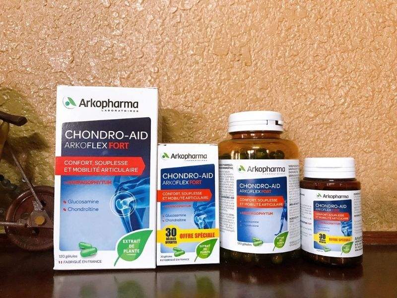 Thực phẩm chức năng hỗ trợ điều trị gout Arkopharma Chondro-Aid Arkoflex Fort