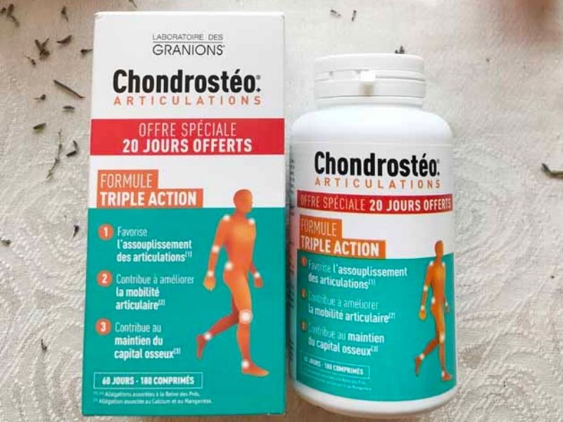 Chondrosteo giúp tăng tiết dịch nhờn ở các khớp hiệu quả