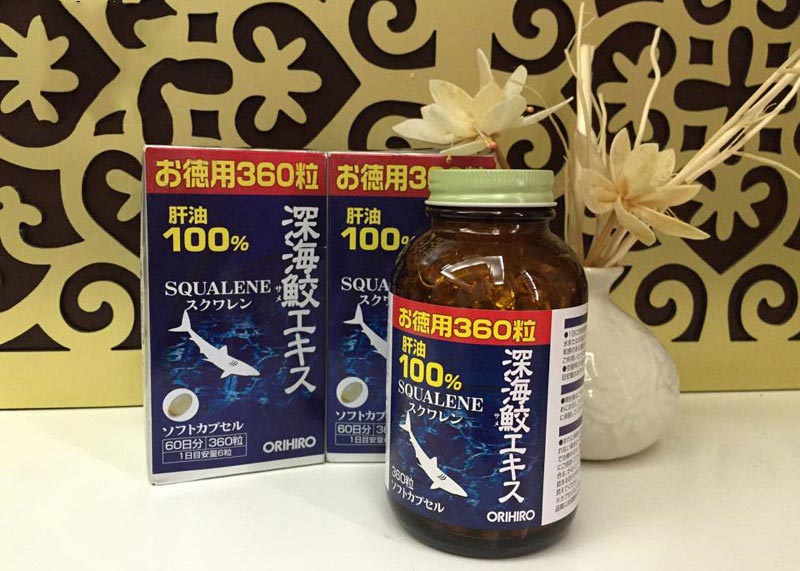 Viên uống Squalene Orihiro hỗ trợ trị thoái hóa xương khớp hiệu quả
