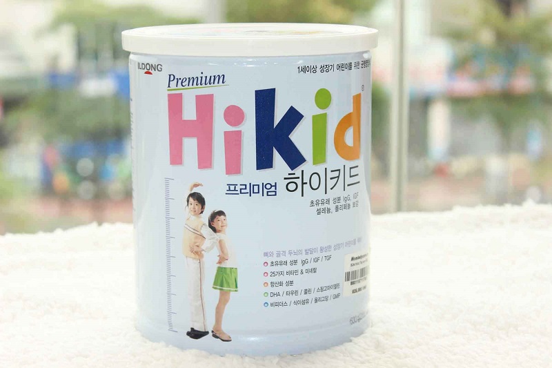Dòng sữa dê Hikid Hàn giúp phát triển thể chất toàn diện và tăng chiều cao cho trẻ
