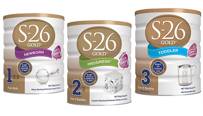Một trong những loại sữa tăng chiều cao tốt nhất hiện nay - S26 Gold