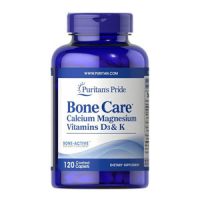 Viên uống Puritan’s Pride Bone Care bổ sung Canxi và Vitamin D, K cho xương