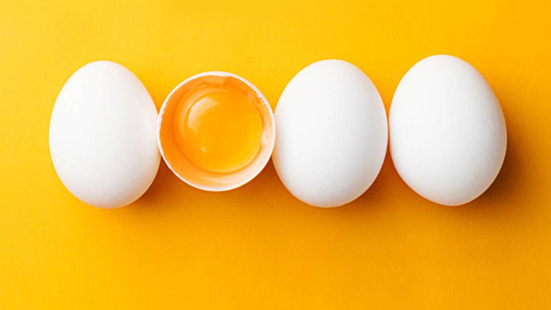 Trứng gà chứa nhiều dưỡng chất có lợi cho làn da