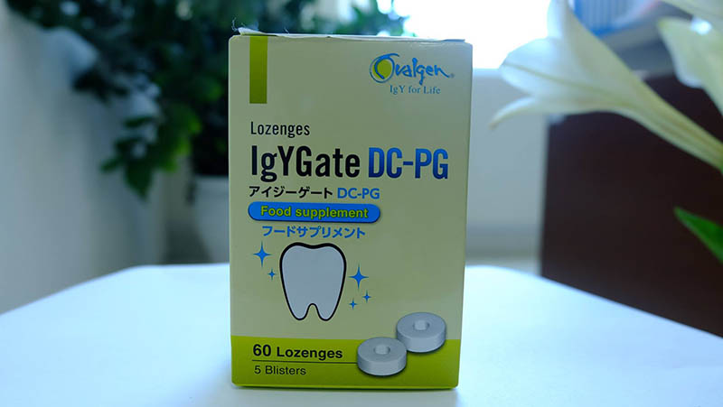 Viêm ngậm hỗ trợ trị sâu răng IgYGate DC-PG của Nhật