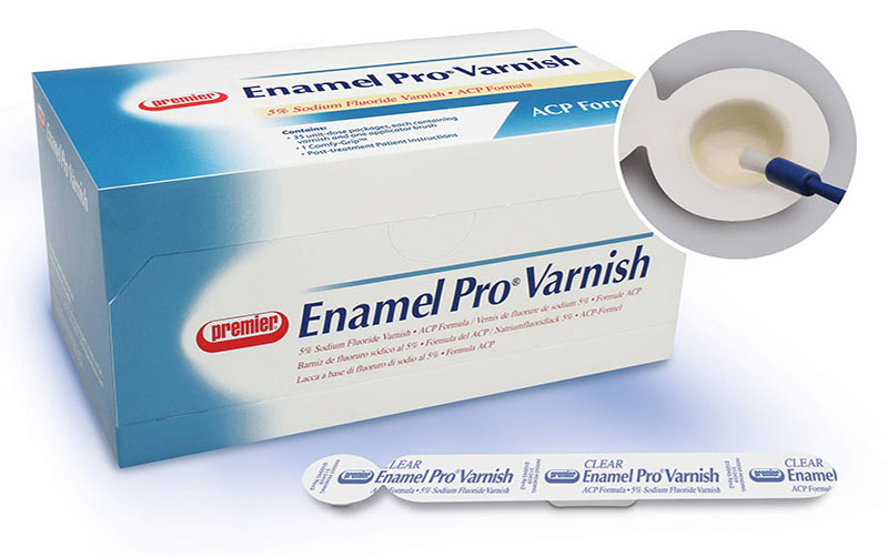 Enamel Pro® Varnish trị sâu răng cho bé