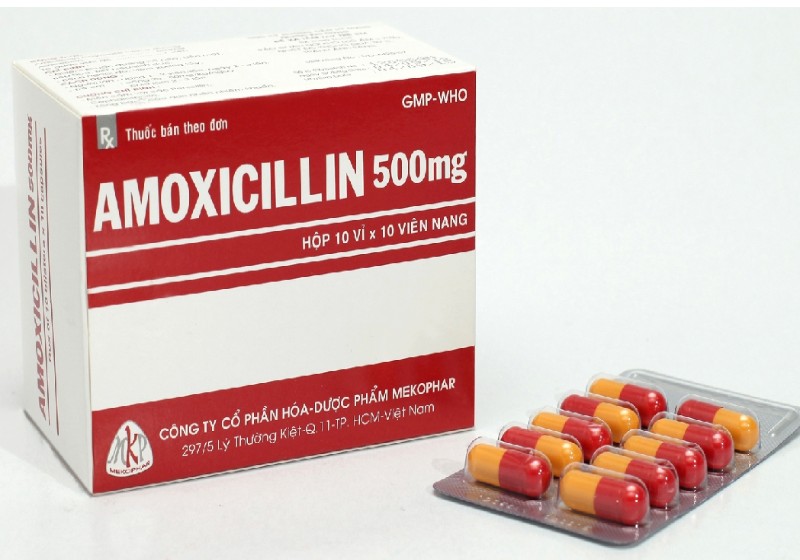 Thuốc kháng sinh Amoxicillin cho người bị khó thở
