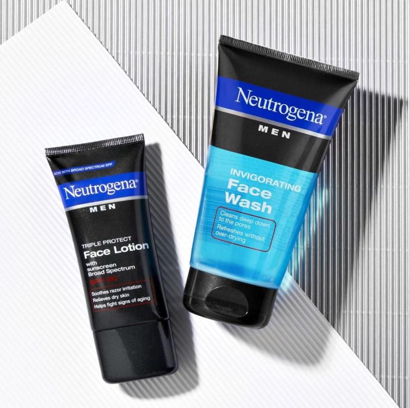 Sữa rửa mặt Neutrogena Men Invigorating Face Wash dành cho nam