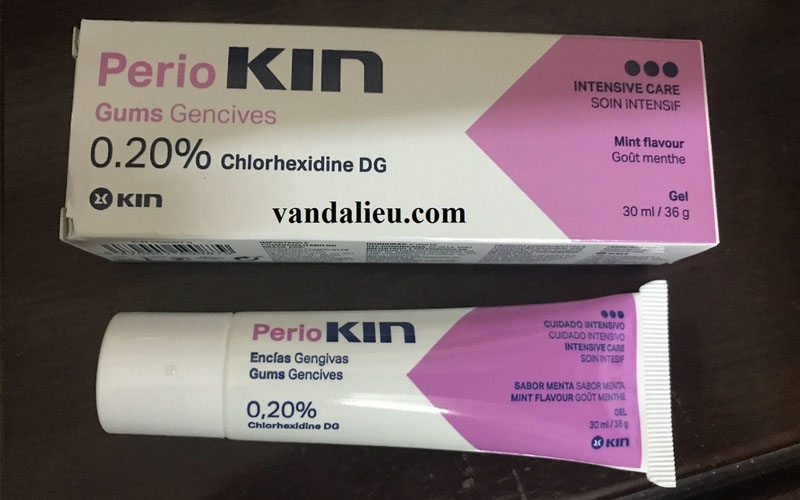 PerioKin là một sản phẩm hỗ trợ điều trị bệnh viêm nha chu có dạng gel bôi