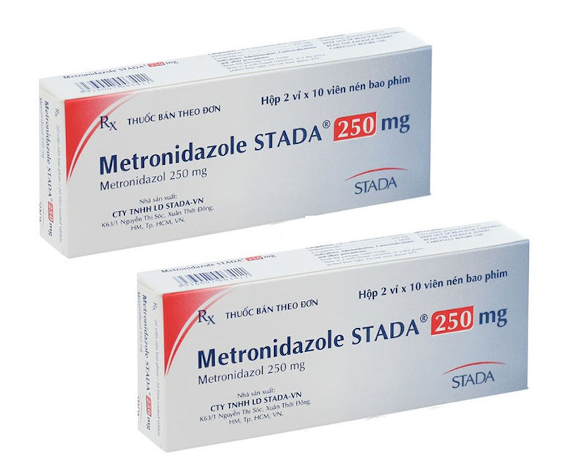 Cách trị viêm chân răng bằng Metronidazol Stada