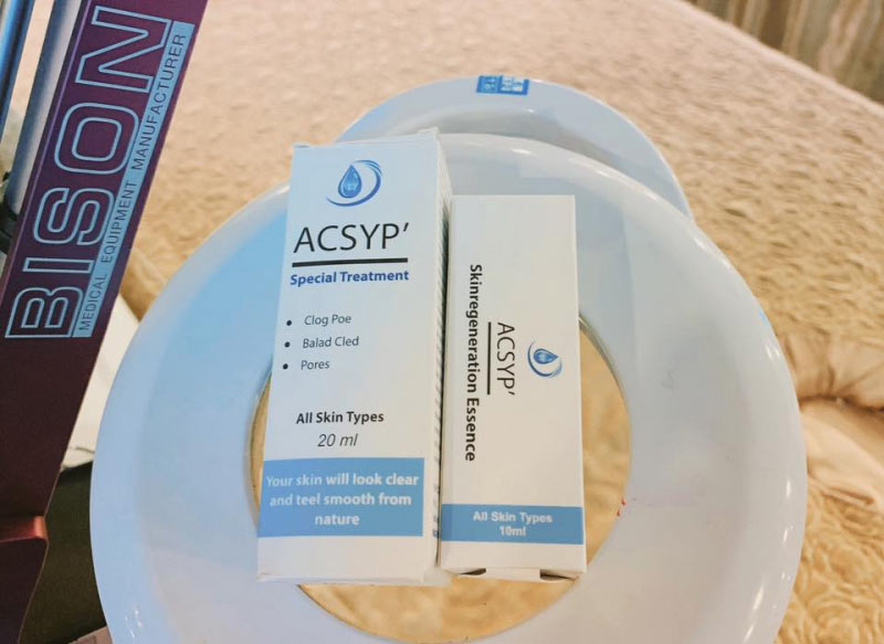 Sản phẩm ủ mụn Acsyp’ giúp loại bỏ mụn đầu đen, mụn cám mang lại cho bạn làn da sáng hồng
