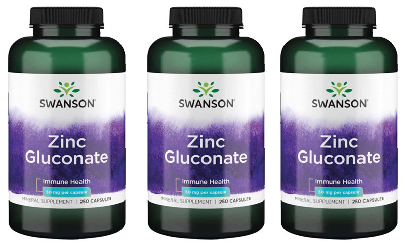 Swanson Zinc Gluconate 50mg hỗ trợ cải thiện sinh lý nam hiệu quả