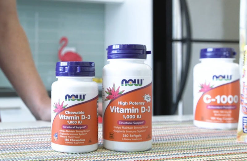 NOW Foods Vitamin D3 cung cấp D3 và K2 an toàn và hiệu quả