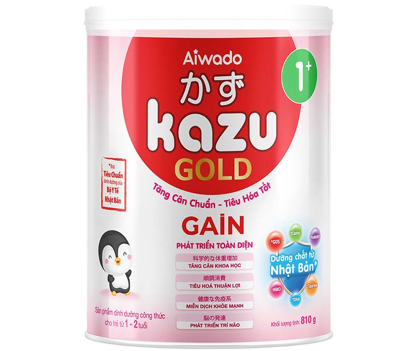 Sữa bột Kazu Gain Gold