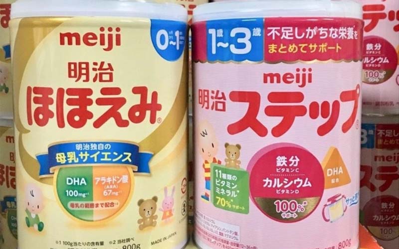 Sữa Meiji Nhật Bản - Sản phẩm thân thiện với hệ tiêu hóa