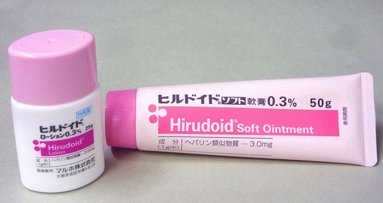 Kem bôi Hirudoid điều trị viêm da cơ địa khá an toàn và lành tính
