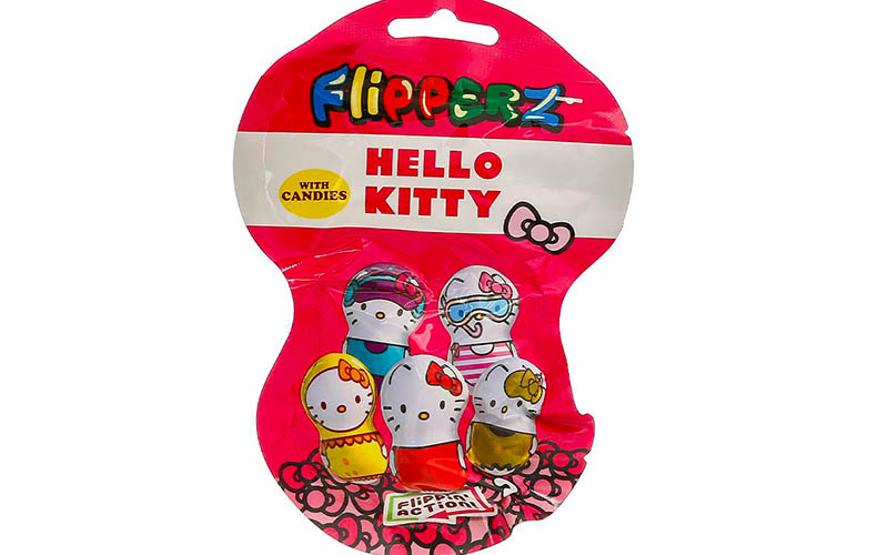 Kẹo Hello Kitty xuất xứ Nhật Bản có hương vị thơm ngon, hấp dẫn, thu hút trẻ nhỏ