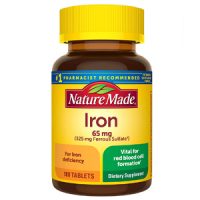 Viên uống Nature Made Iron 65mg bổ sung sắt