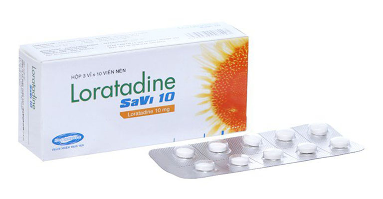 Loratadine là thuốc trị mề đay
