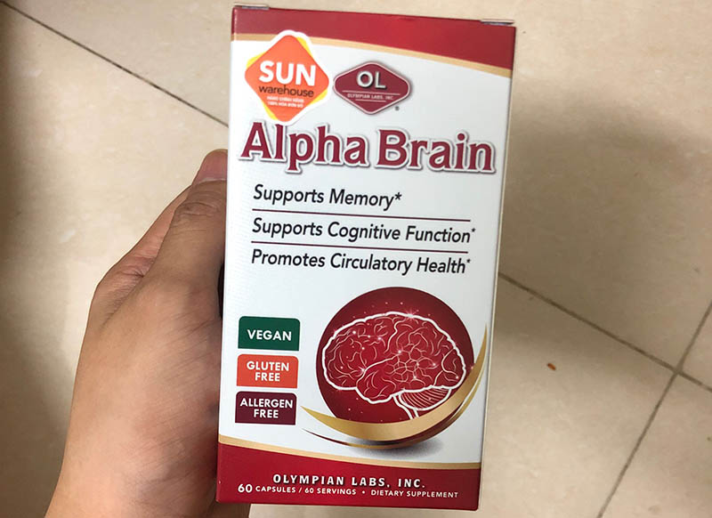Alpha Brain là sản phẩm đến từ công ty nổi tiếng Olympian Labs