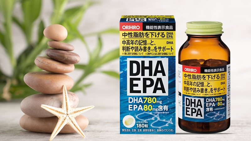 Viên uống DHA EPA Orihiro xuất xứ Nhật Bản