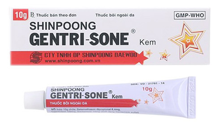 Kem bôi Gentrisone thường được kê đơn để điều trị các bệnh lý da liễu