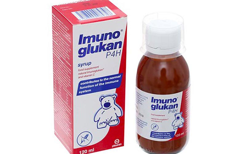 Imunoglukan P4H giúp tăng sức đề kháng ở trẻ