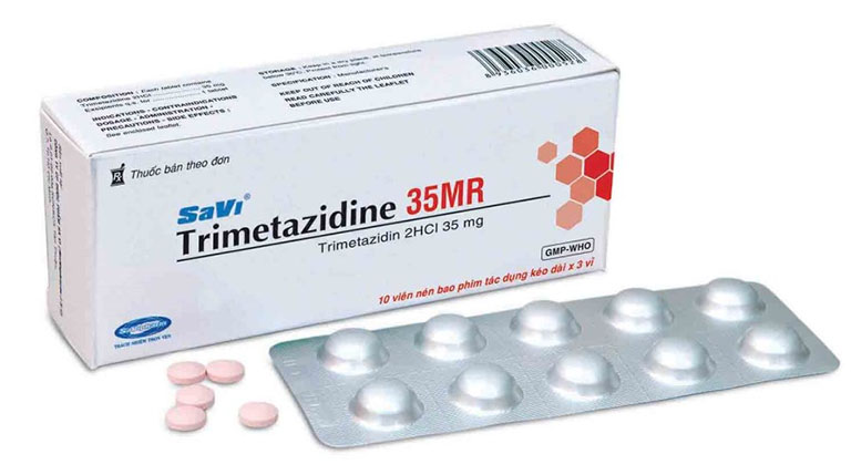 Thuốc chống đau thắt ngực Trimetazidin được kê đơn nhằm mục đích cải thiện triệu chứng của bệnh